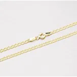 Řetízek žluté zlato 585 - Rombo 45-1167 délka 42 cm