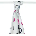 Kikko Bambusová osuška 90x100cm Magenta Bubbles