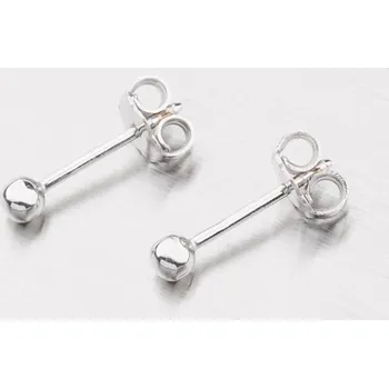 Náušnice Dětské náušnice bílé zlato 585 138-3001