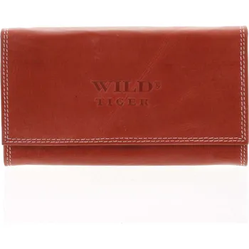 Dámská kožená peněženka Slávka červená