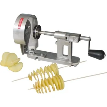 Kráječ na chleba Spirálový kráječ brambor Tellier CNX225, plátek 2,25 mm, upevnění šroubem