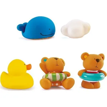 Hračka pro nejmenší Hračka do vody - Stříkající medvídci a zvířátka, 5ks (Hape) - Akce