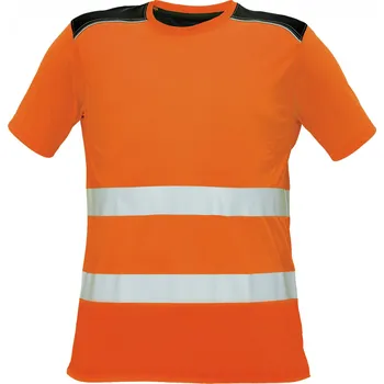 pracovní tričko CERVA Knoxfield HI-VIS tričko oranžové