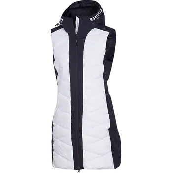 Dámská vesta Northfinder Dámská zateplovací vesta voděodolná a větruvzdorná BETTY, bílá, M