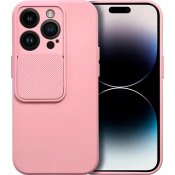 Pouzdro na mobilní telefon Slide TPU CAMSHIELD / pružné pouzdro / kryt / pro Apple iPhone 14 PRO (6,1") / růžové