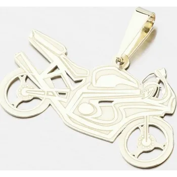 Přívěsek Přívěsek žluté zlato 585 sportovní motorka PAMŠ-130033