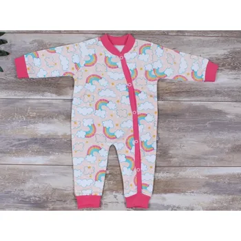 Kojenecký overall ARIAshop Overal na spaní 56 lososová 56