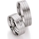 Snubní prsteny titan přírodní diamant 0.030 ct T713B