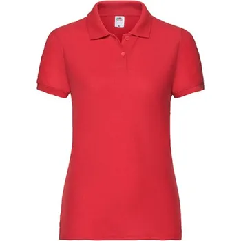 Fruit of the Loom Dámská polokošile 63-212-0 Red M