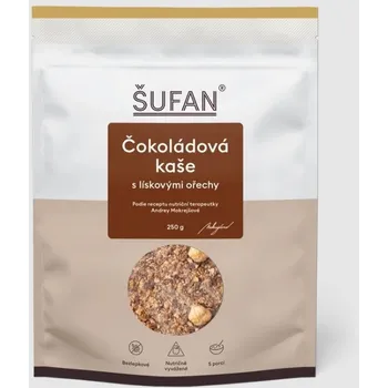 Šufan Kaše Čokoládová s lískovými ořechy 250g