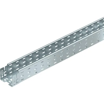 kabelová chránička OBO BETTERMANN Žlab MKSM 810 FS, pásově zinkováno, délka 3050mm 6059080