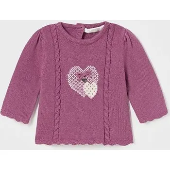 kojenecký svetr pro holčičky celorozepínací na zádech Mayoral 2398-35 velikost 56