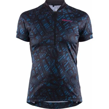 Cyklistické oblečení Dres Craft Velo Art Women Nox/Black Varianta: M