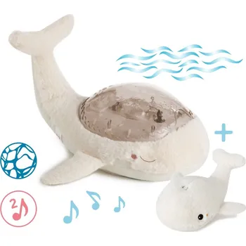 Lampička Cloud B Noční lampička velryba bílá