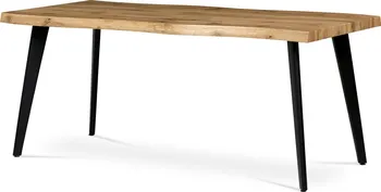 Jídelní stůl Autronic HT-880 dub divoký/černý
