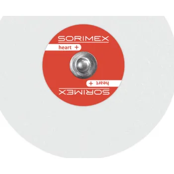 Měřič tělesných funkcí EKG elektroda EK-S 55 PSG, pěna, pevný gel, ø 55 mm, 50 kusů, Sorimex