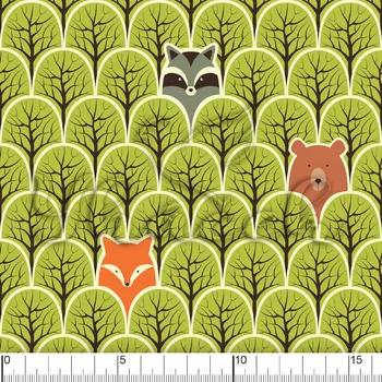 Softshell jarní, 20/9, Mýval, medvěd, liška v lese