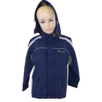 Chlapecká bunda Wolf Šusťáková bunda s kapucí - VÝPRODEJ velikost 110 - 128 modrá