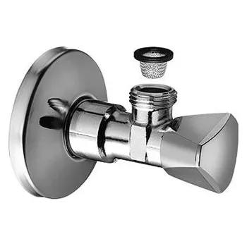 SCHELL SANLAND rohový ventil DN15, regulační, bez matky, mosaz, chrom