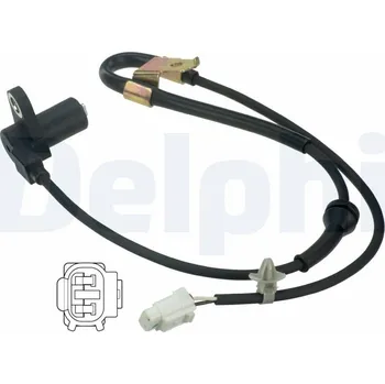 Přislušenství brzdového systému Snímač, počet otáček kol DELPHI SS20401