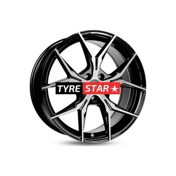 Alu kolo Keskin KT19 8x18 5x112 ET30 BLACK FRONT POLISH