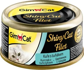 Krmivo pro kočku Gimborn GimCat ShinyCat Filet konzerva Chicken/Tuna 70 g