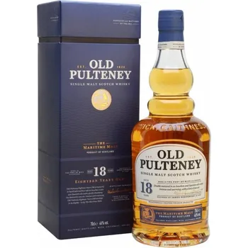 Whisky Old Pulteney 18 y.o. 46 % 0,7 l dárkové balení
