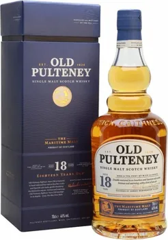 Whisky Old Pulteney 18 y.o. 46 % 0,7 l dárkové balení