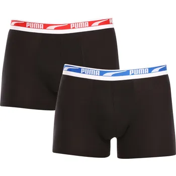 Sada pánského spodního prádla 2PACK pánské boxerky Puma černé (701221416 004) S 701221416 004 Možnost vrácení zboží ZDARMA do 120 dnů!