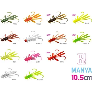 DuoPACK BOX Nymfa Delphin MANYA UVs / 6x 5ks 10.5cm/RedFACE