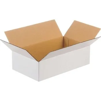 Obalový materiál Kartonová krabice klopová 500x300x100 mm 3VVL B 360g/m2 bílá - paleta 1020 ks