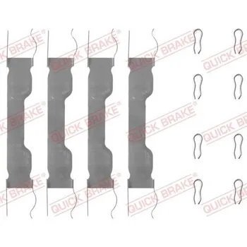Brzdový systém Sada příslušenství, obložení kotoučové brzdy Quick Brake 109-0909
