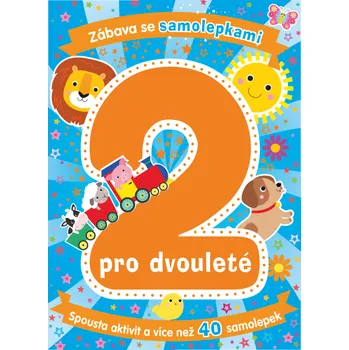 Zábava se samolepkami pro dvouleté -…