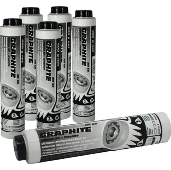 Plastické mazivo Víceúčelové mazivo Lube-Shuttle® GRAPHITE 2M G, KFP 2 K-30, NLGI 2, 400 g, -30 °C až +130 °C