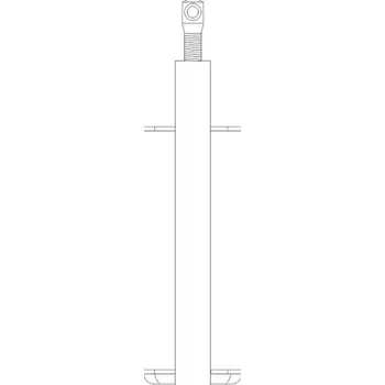 Třmen pro dvě kyvety; 22,5 cm