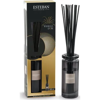 Aroma difuzér Esteban Paris Parfums Esteban Paris Parfums Classic – VANILLE D'OR TYČINKOVÝ DIFUZÉR 100 ml