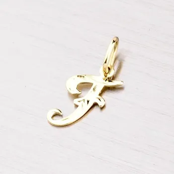 Přívěsek Přívěsek žluté zlato 585 - písmeno F 2-4002-F