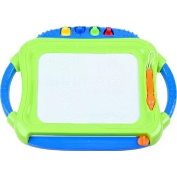 Magnetická kreslící tabulka Magická barevná tabulka s razítky, 2 barvy Modrá