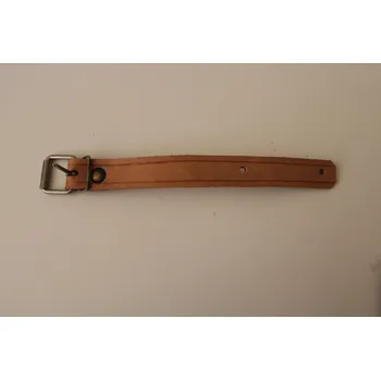 Opasek ČSSR ŘEMÍNEK KOŽENÝ S PŘEZKOU 25X220 MM