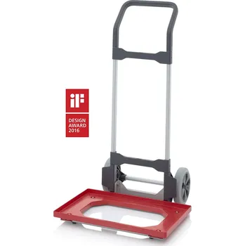 paleta Rudl Euro přepravky 62 x 63 x 112 cm - Antracitová šedá - materiál: Hliník/polyamid - SK EG