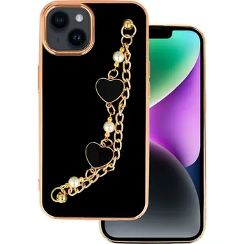 Pouzdro na mobilní telefon Trendové pouzdro pro Iphone 14 Plus design 3 černé