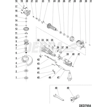 Brzdový kotouč Rotor DEDRA XDED7954.24