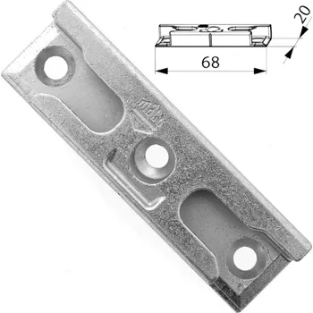 Příslušenství k oknu MACO Protikus pro i.S čepy pro eurookno falc 20 mm