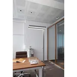 Stojací lampa "Javal", šedá, LED, nastavitelná, kancelářská, MAUL