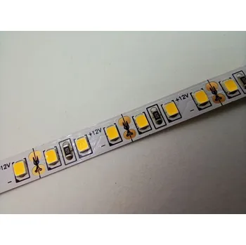 LED páska Qmarket LED pásek 12V teplá bílá 120ks-15W/m bez krytí