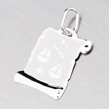 Přívěsek Přívěsek bílé zlato 585 - Váhy 2-281-07