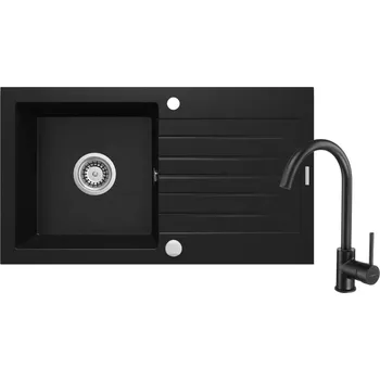 Granitový dřez Deante Zorba ZQZVN113 set