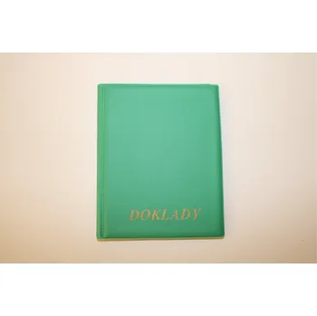 Peněženka OBAL, POUZDRO NA DOKLADY - SVĚTLE zelené