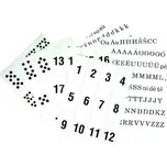 Karton P+P Sada písmen ABC 4/0