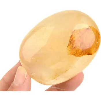 Přírodní kámen Limonit v křišťálu z Madagaskaru 165g